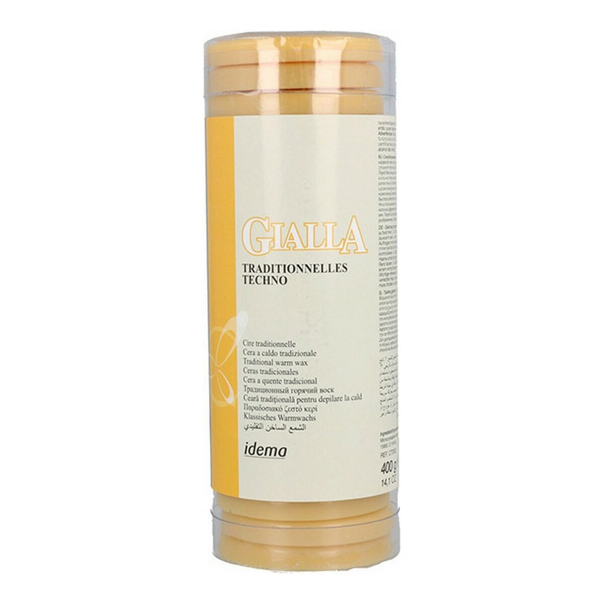 Ceară pentru îndepărtarea părului de corp Gialla Idema Disks (400 g)-0