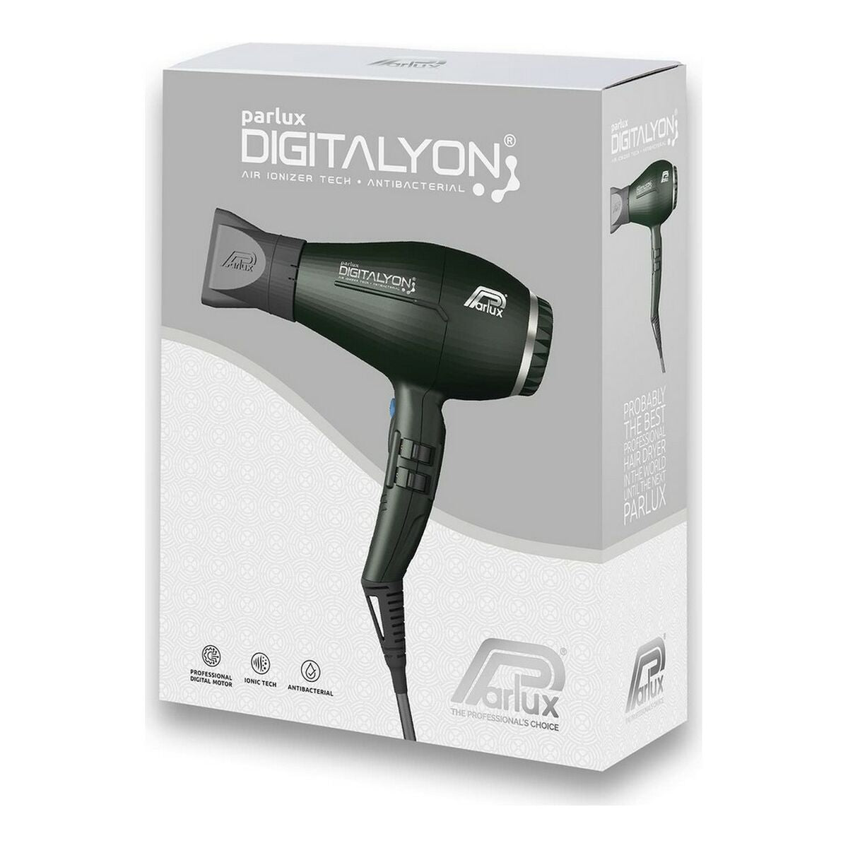 Haartrockner Parlux Digitalyon Anthrazit Ionic-1
