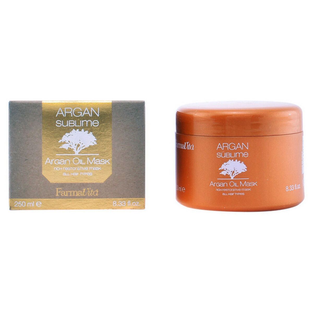 Restorative Hair Mask Argan Sublime Farmavita-3