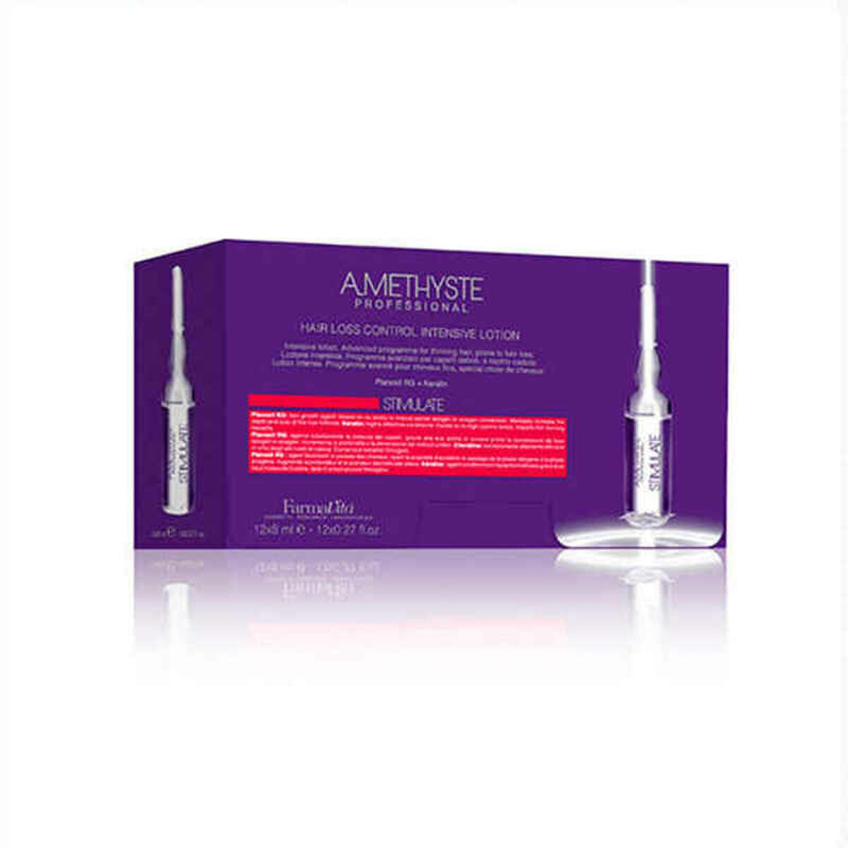 Toner Farmavita Amethyste Anti Anti-Hair Loss Treatment (12 x 8 ml)-0