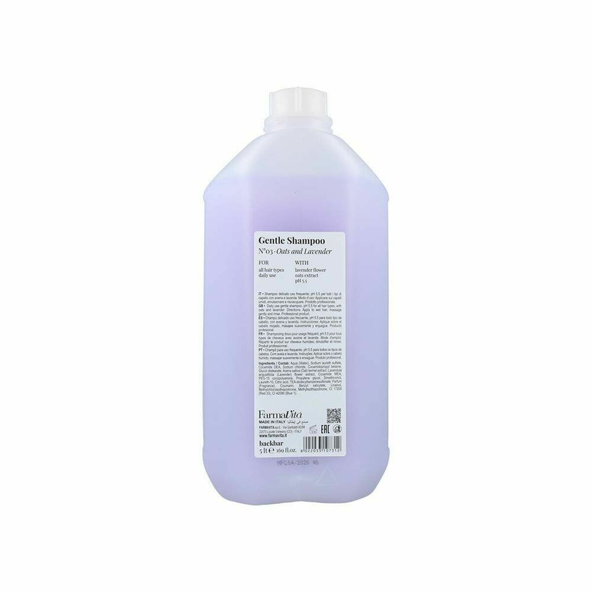 Shampoo Back Bar Nº03 Farmavita-1