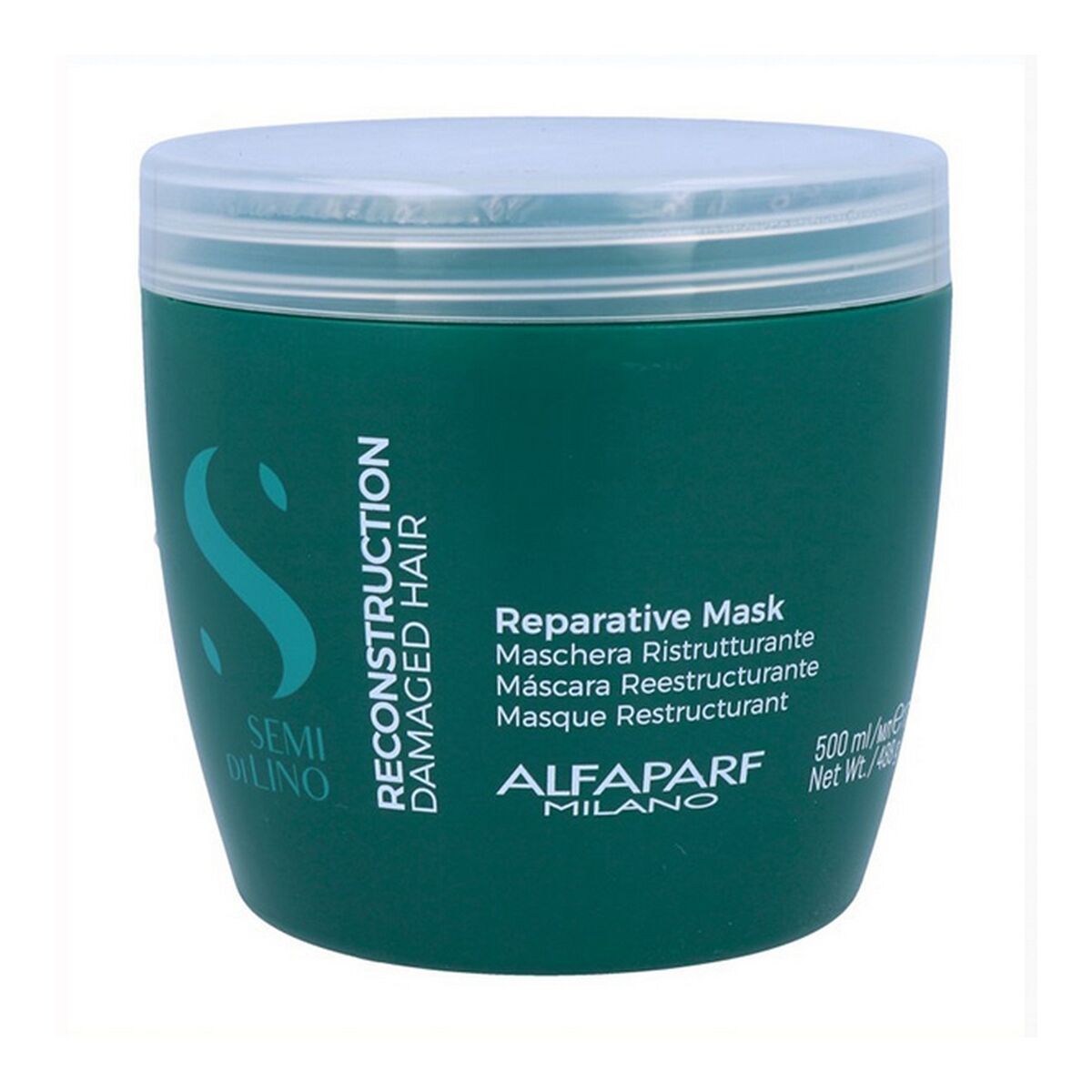 Maschera per capelli Alfaparf Milano Semidilino Reconstruct 500 ml (500 ml)-0