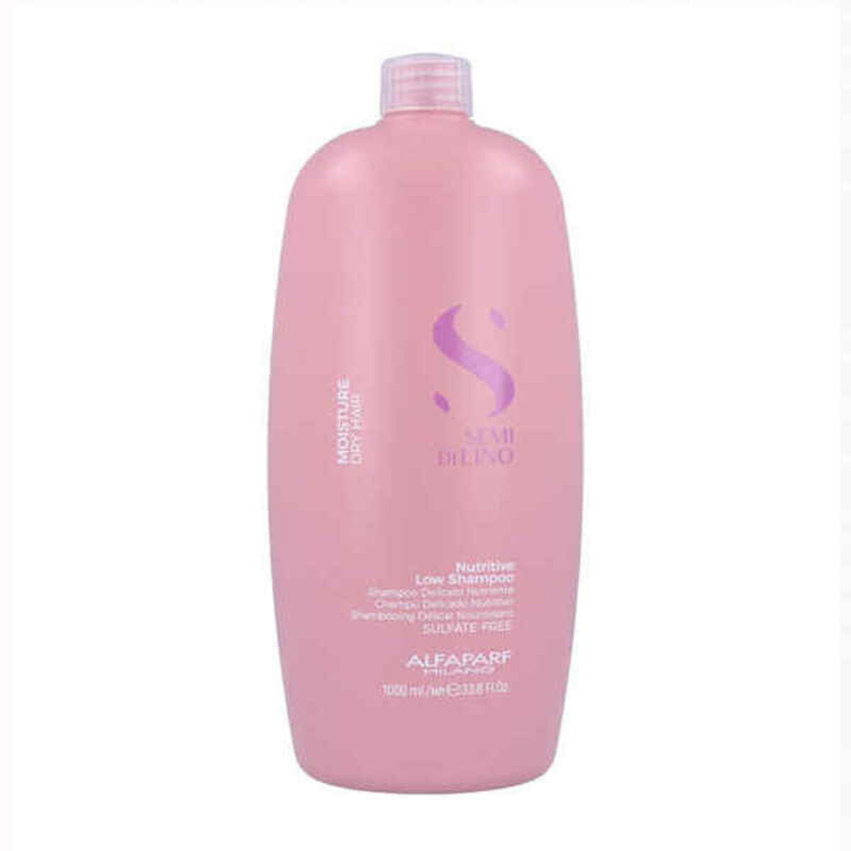 Shampoo Nutriente Semi di Lino Alfaparf Milano Semidilino Moisture 1 L (1L)-0