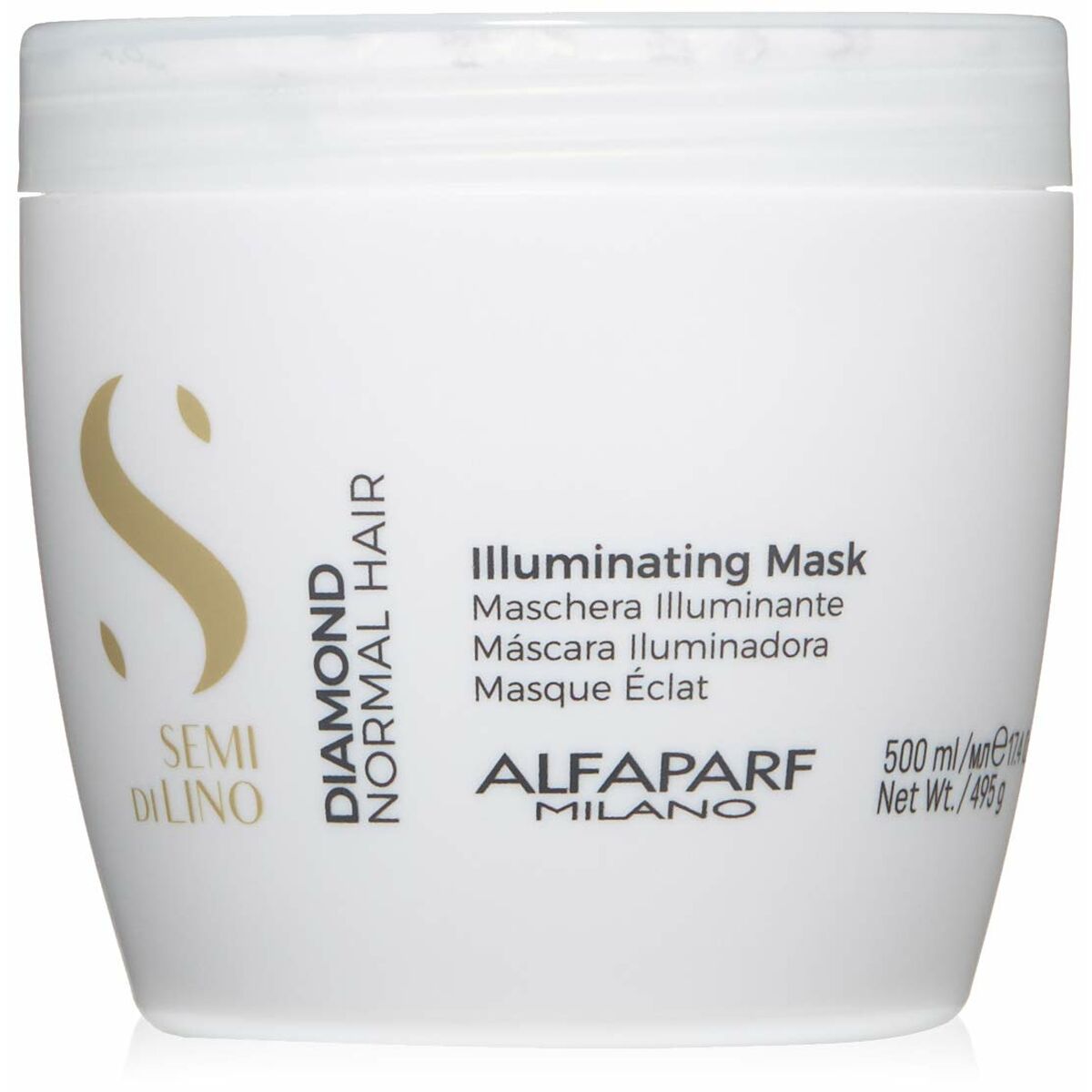 Illuminating Mask Alfaparf Milano Semi Di Lino 500 ml-0