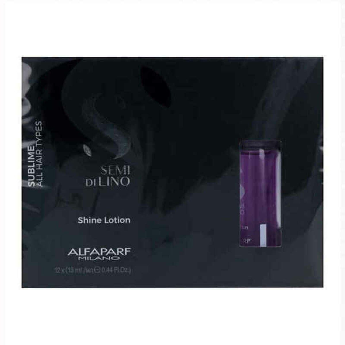 Protective Hair Treatment Semi di Lino Sublime Shine Lotion Alfaparf Milano (12 x 13 ml)-0