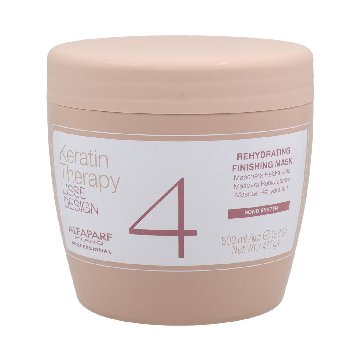 Maschera Nutriente Per Capelli Alfaparf Milano Keratin Therapy Lisse Design 500 ml-0