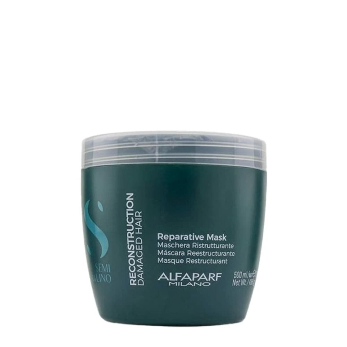 Wiederherstellende Haarmaske Alfaparf Milano Semi Di Lino 500 ml-0