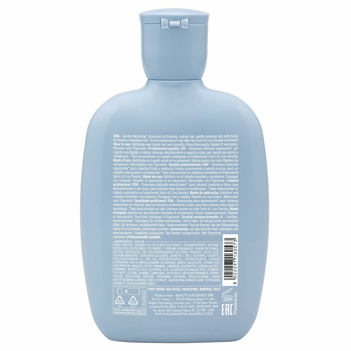 Shampoo Alfaparf Milano Semi Di Lino Density-0