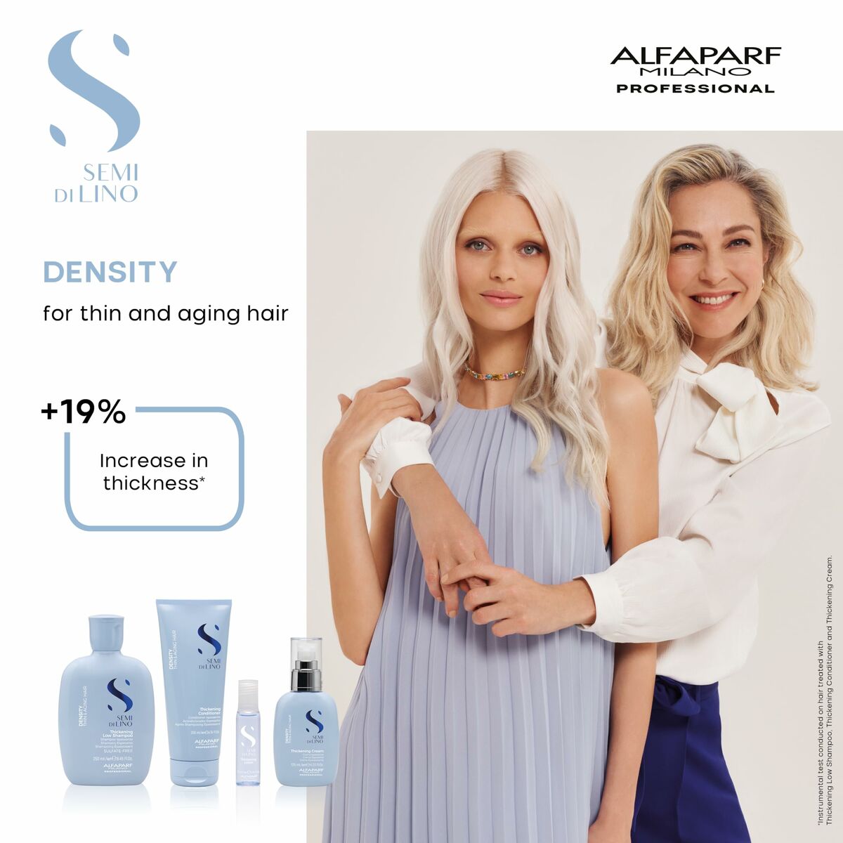Shampoo Alfaparf Milano Semi Di Lino Density-1