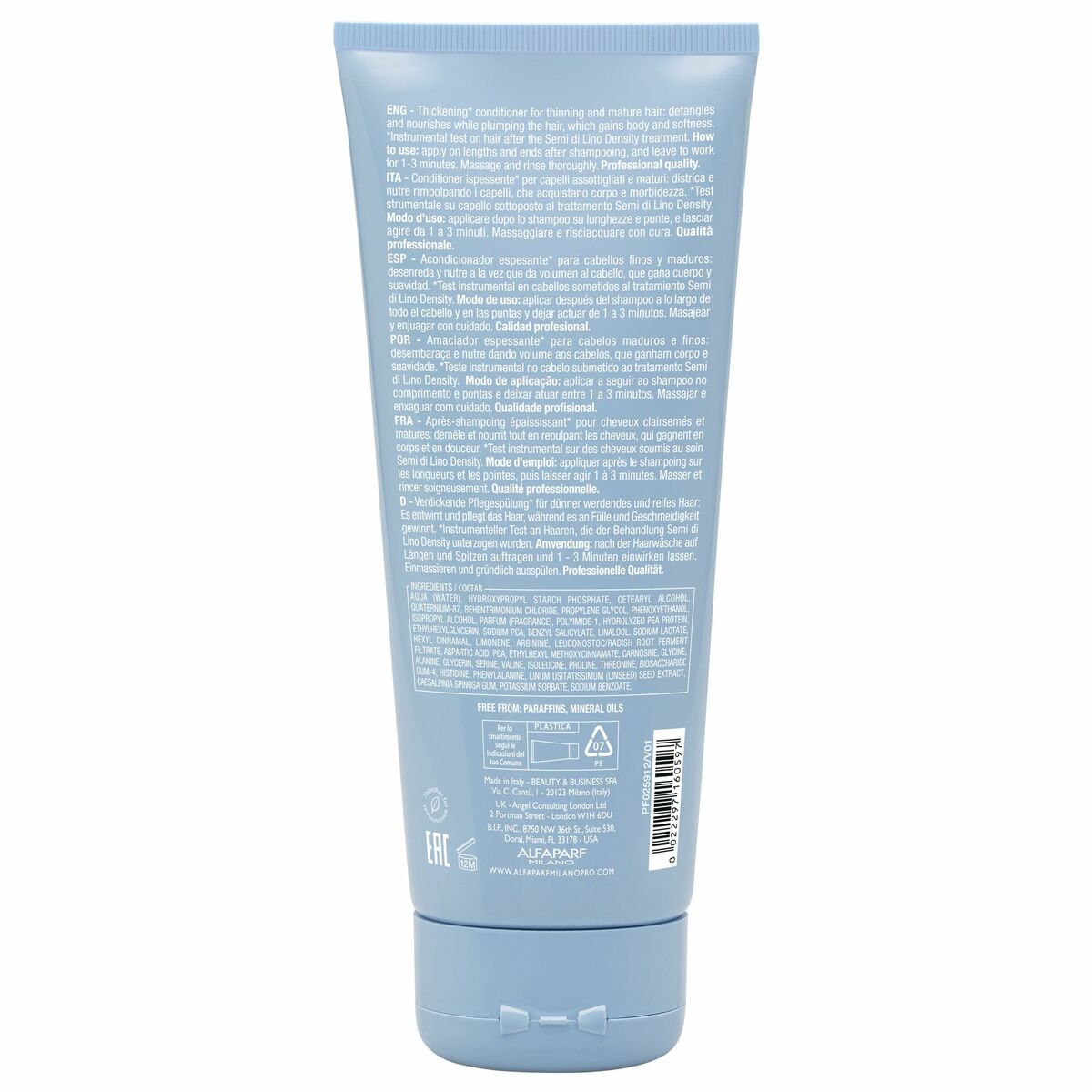 Shampoo Alfaparf Milano Semi Di Lino Dichte 200 ml-0