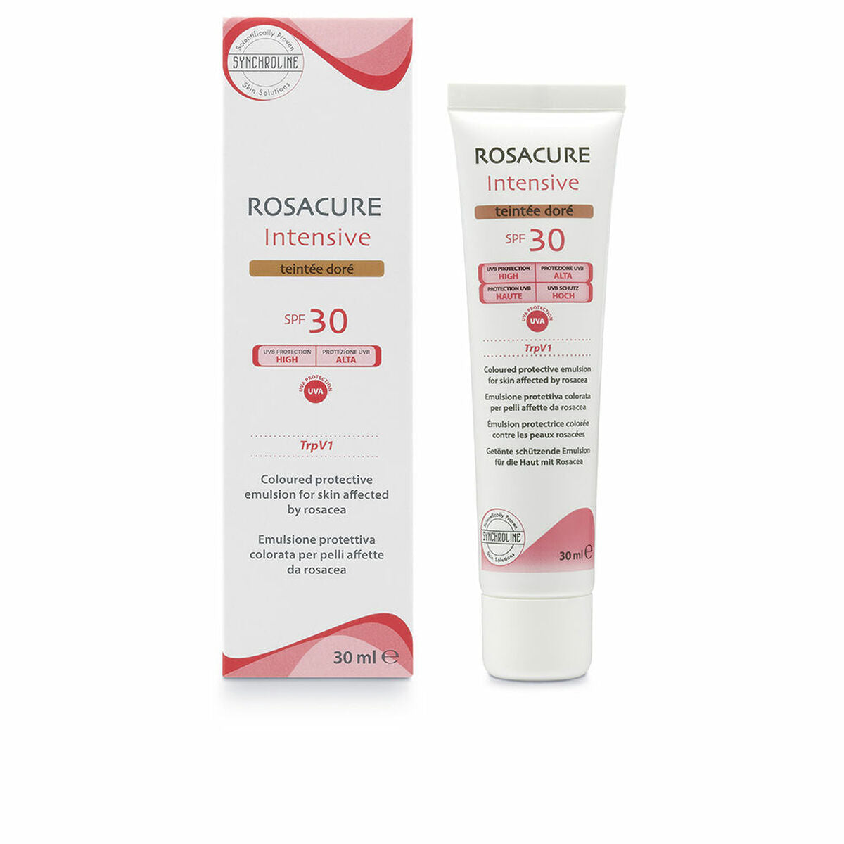 Hydrating Cream with Colour Rosacure ROSACURE Spf 30 30 ml Brown-0