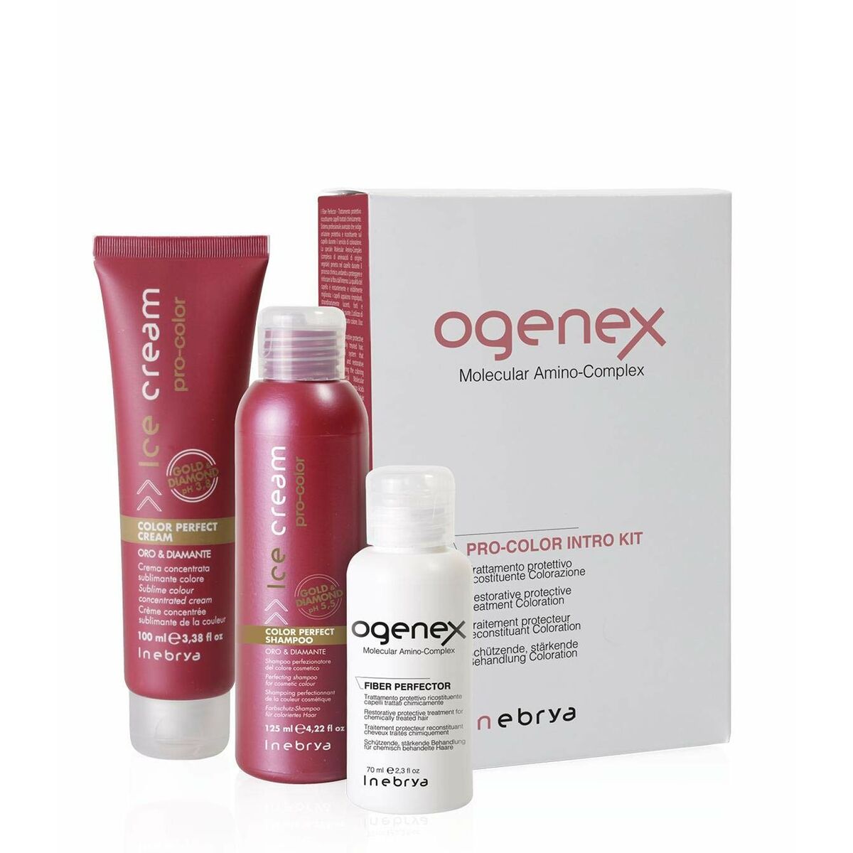 Set Per Capelli Inebrya Ogenex & Pro-Color 3 Pezzi-0