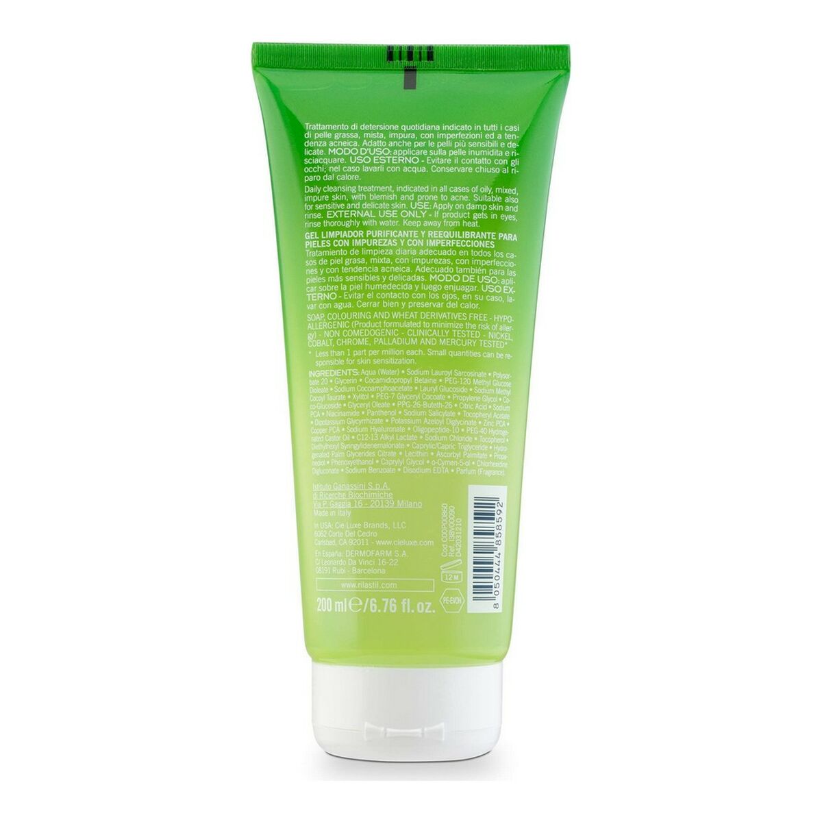 Purifying Gel Cleanser Acnestil Rilastil D42031210 200 ml-1