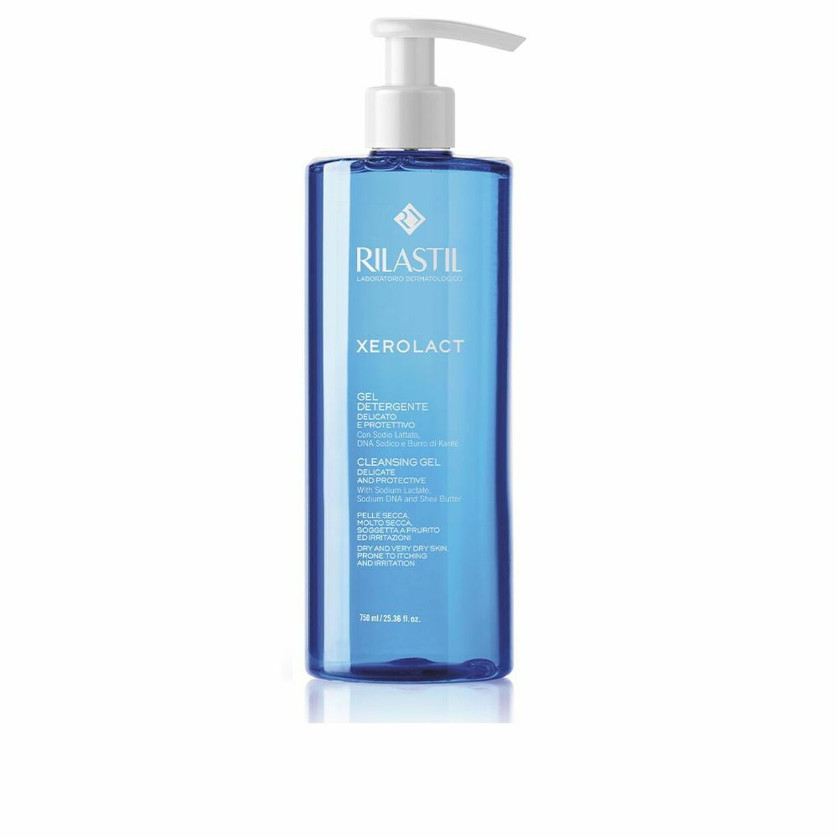Gel Detergente Viso Rilastil XEROLACT GEL 750ML Protettore 750 ml-0