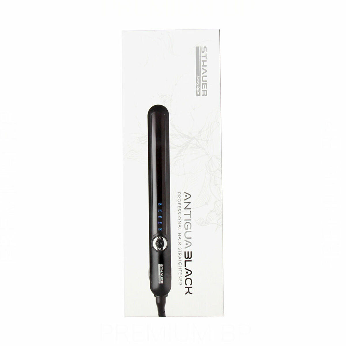 Piastra per capelli Xanitalia Profesional Sthauer Black 45 W-0