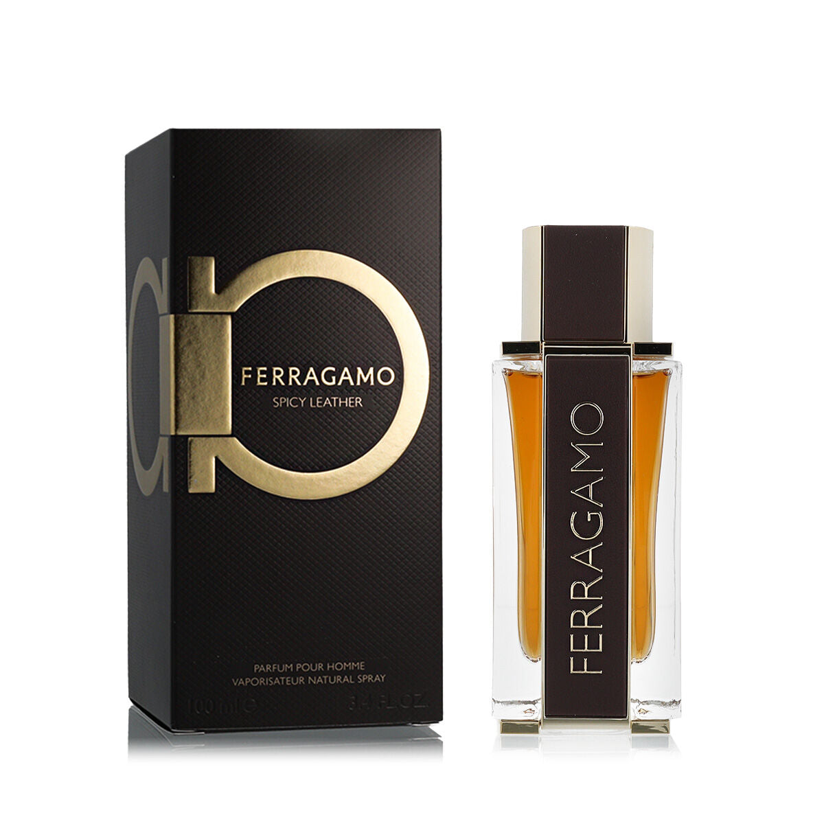 Men's Perfume Ferragamo Ferragamo Spicy Leather EDP 100 ml-0