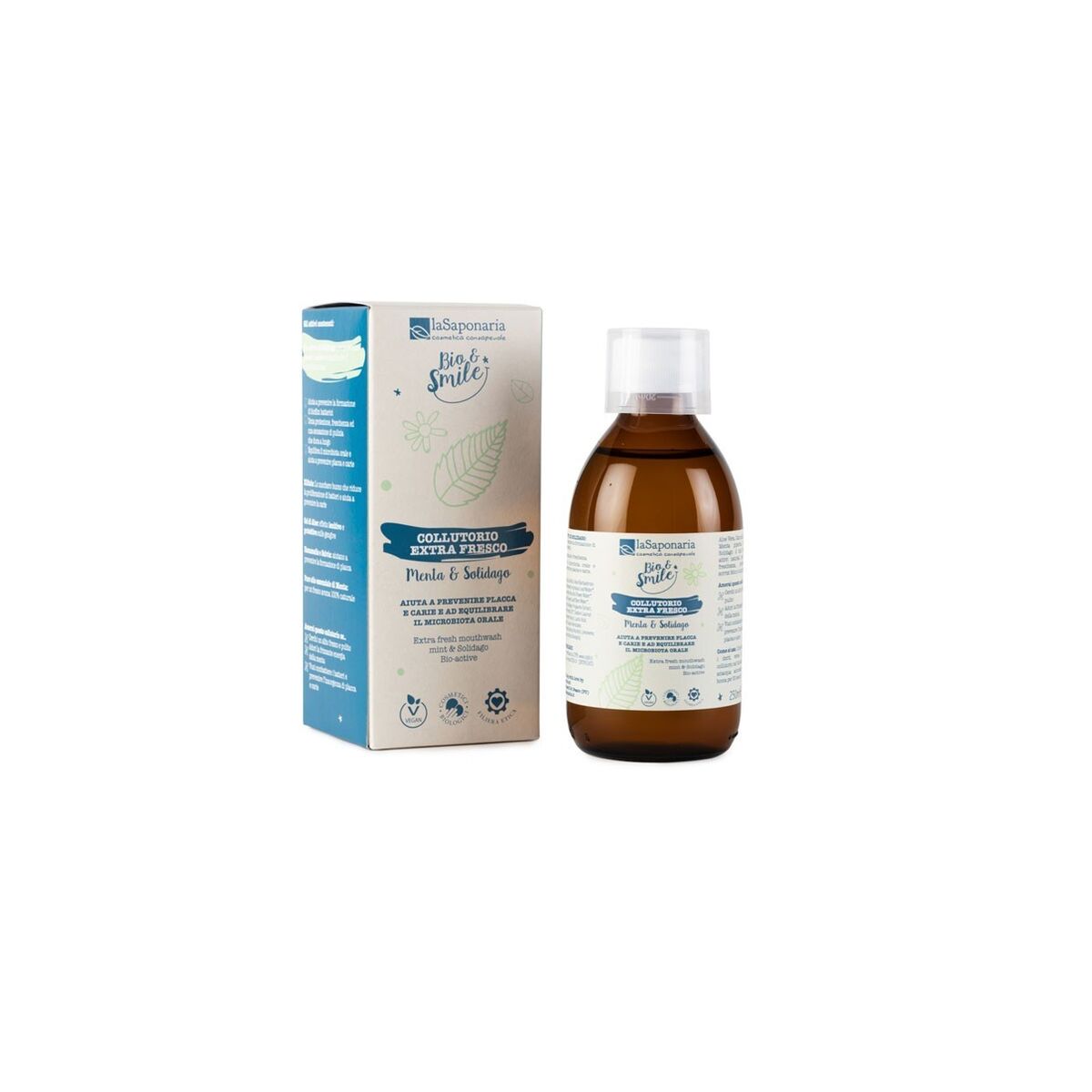 Mouthwash La Saponaria 250 ml Mint-0