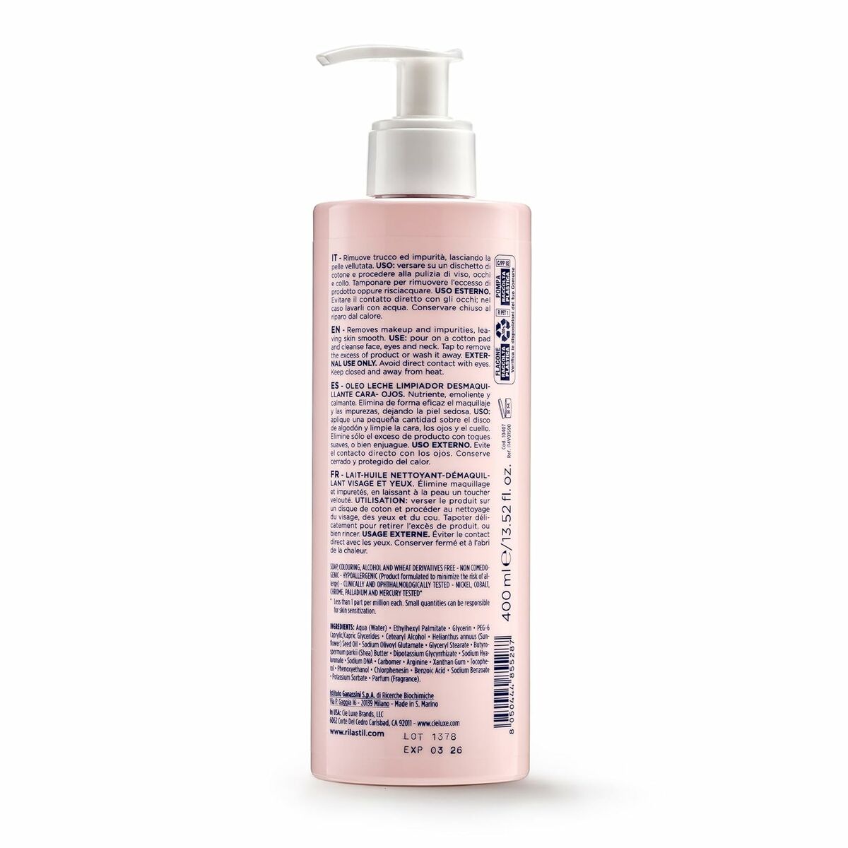 Cleansing Lotion Rilastil Daily Care 400 ml-1