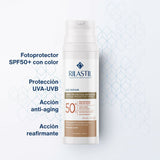 Sun Protection with Colour Rilastil Age Repair SPF 50+ 50 ml Anti-ageing-2