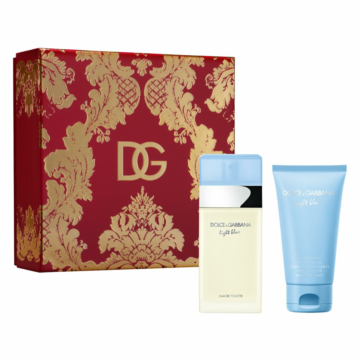 Set Profumo Donna Dolce & Gabbana EDT Azzurro 2 Pezzi-0