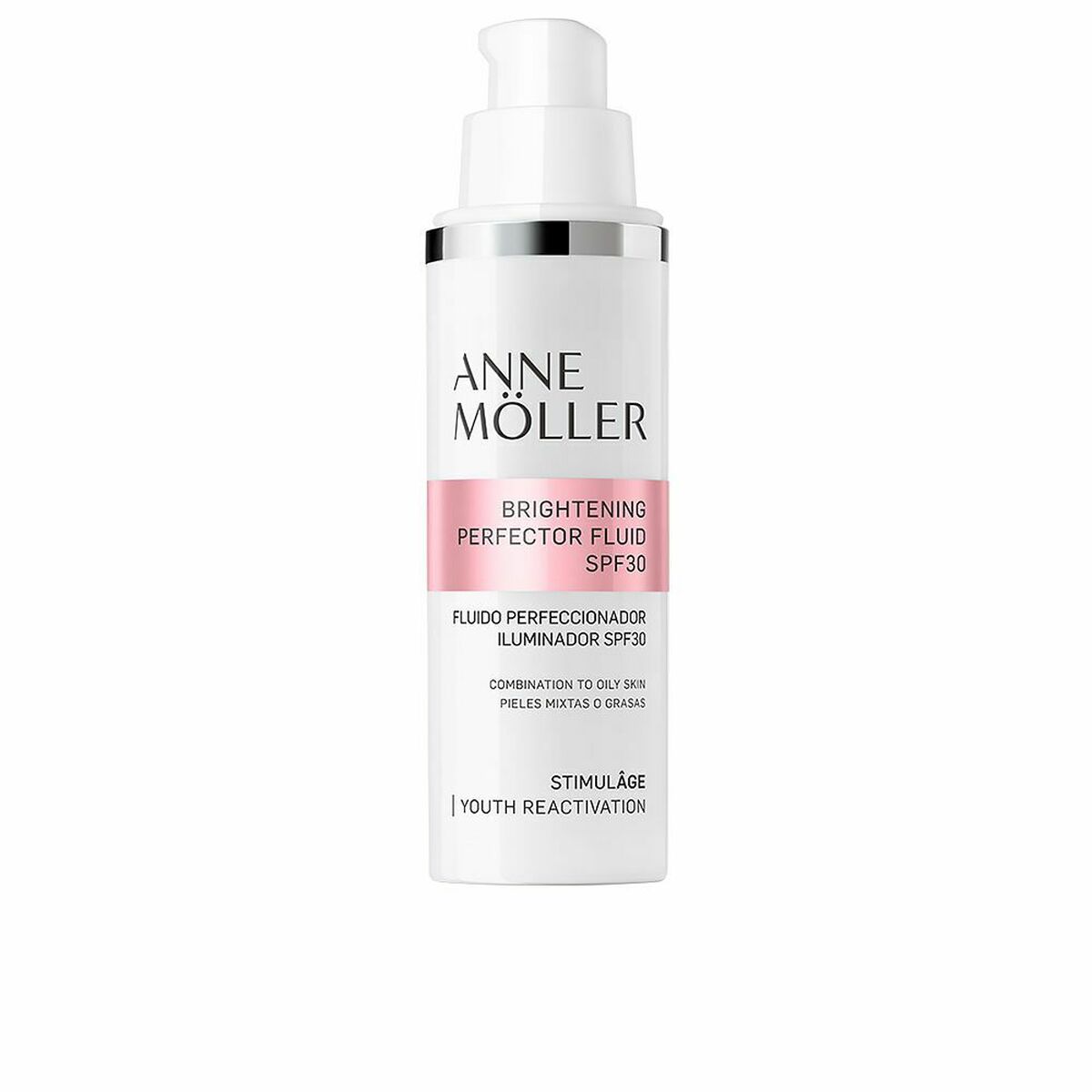 ילומאַנייטינג טאַננינג לאָטיאָן Anne Möller Stimulâge Spf 30 50 מל-0