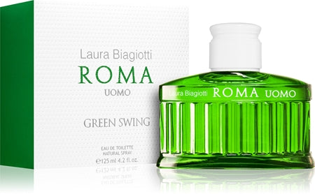 Laura Biagiotti Roma Uomo Green Swing eau de toilette spray 125 ml - immagine 2