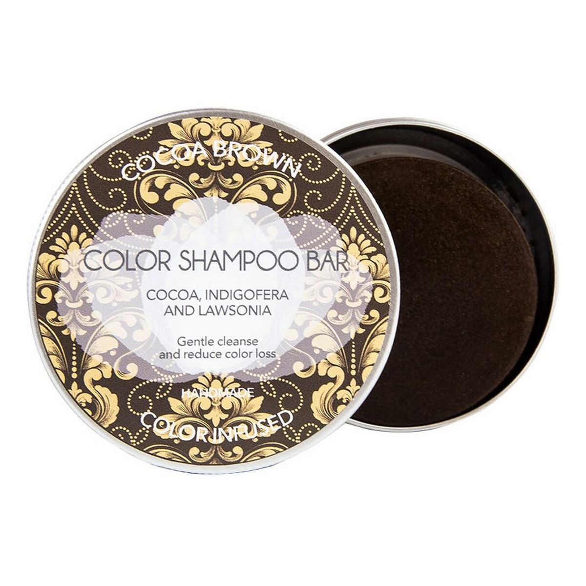 Shampoing Bio solide cacao brun Biocosme (130 g)-0