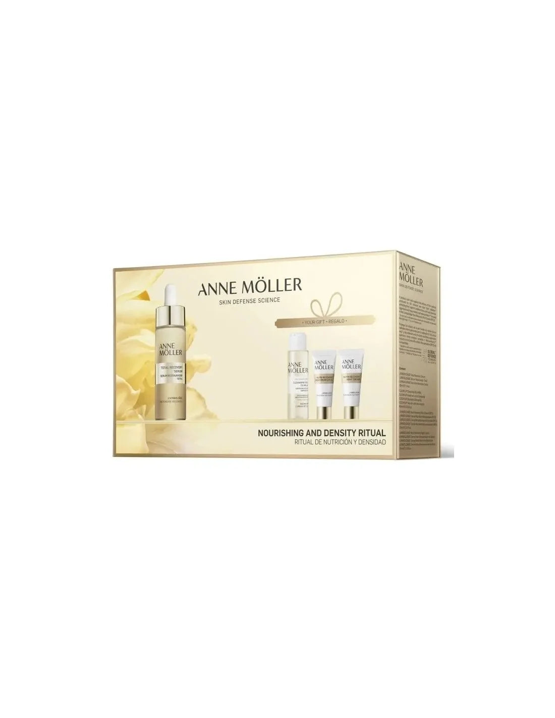 Anne Möller Livingoldâge crema Extra Rica Nutri-Recuperadora Spf15 cofanetto 4 pz