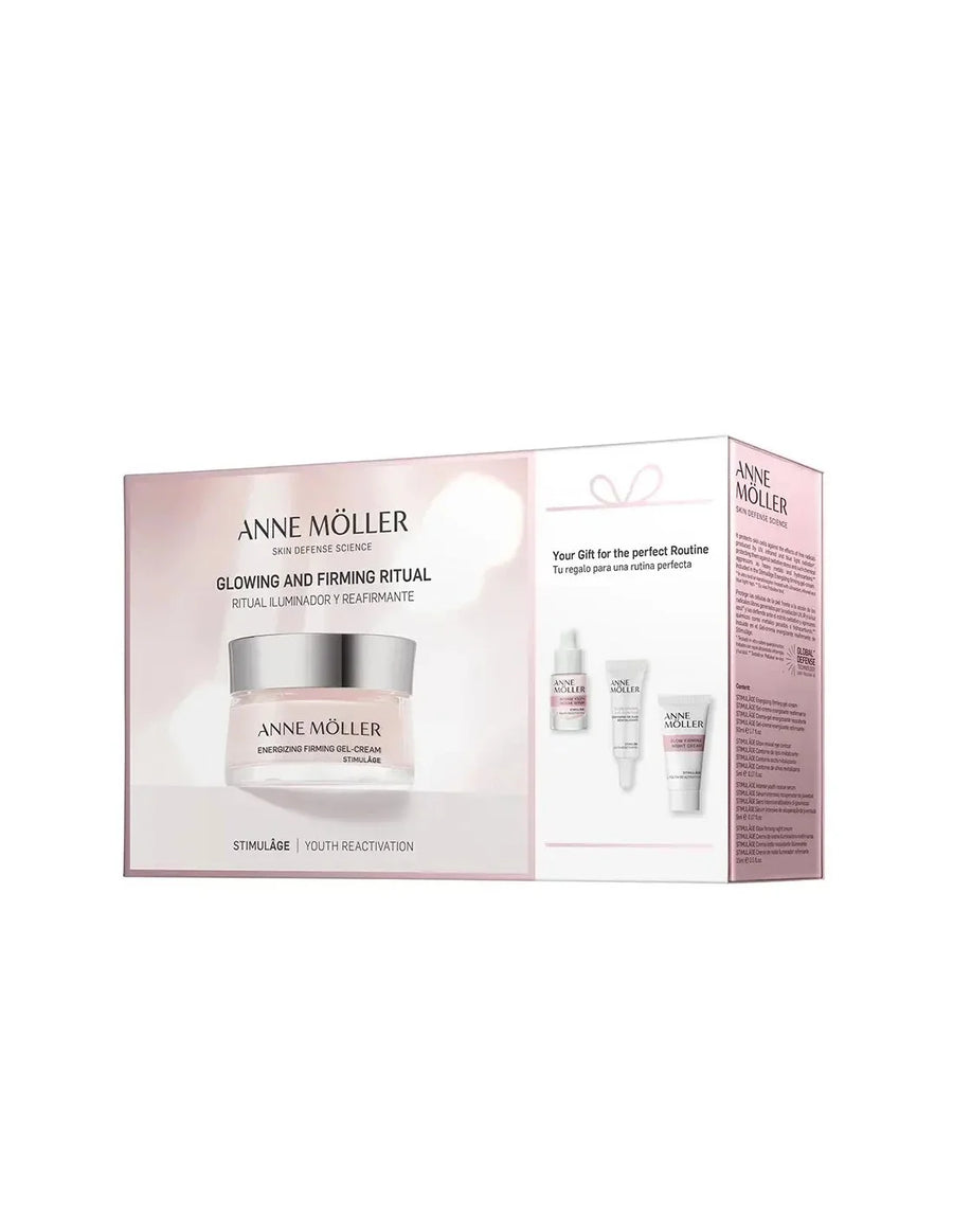 Anne Möller Stimulâge Ritual illuminante e Rassodante gel crema cofanetto 4 Pezzi