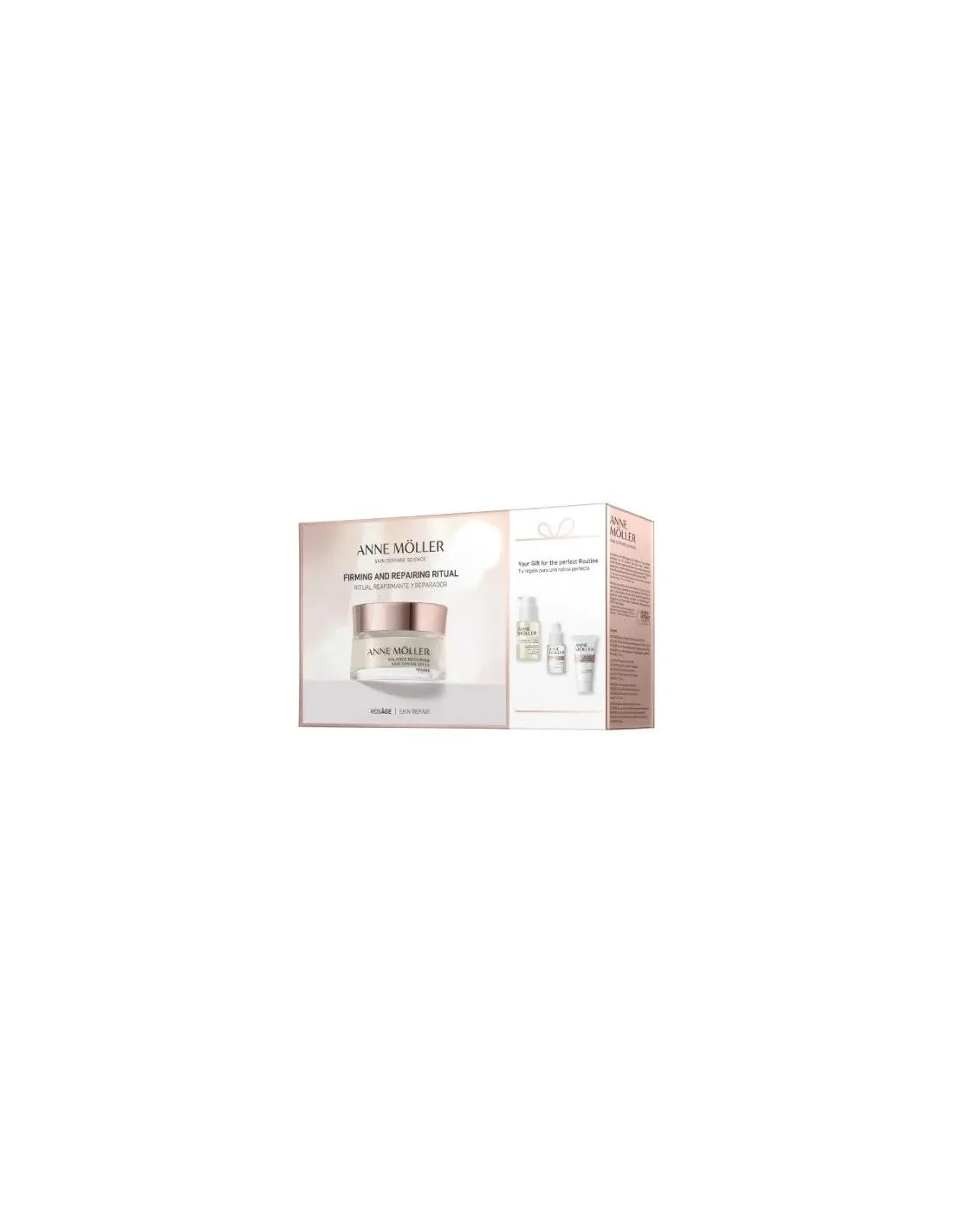 Anne Möller Rosâge crema Rica Reparadora Reequilibrante Spf15 cofanetto 4 pz