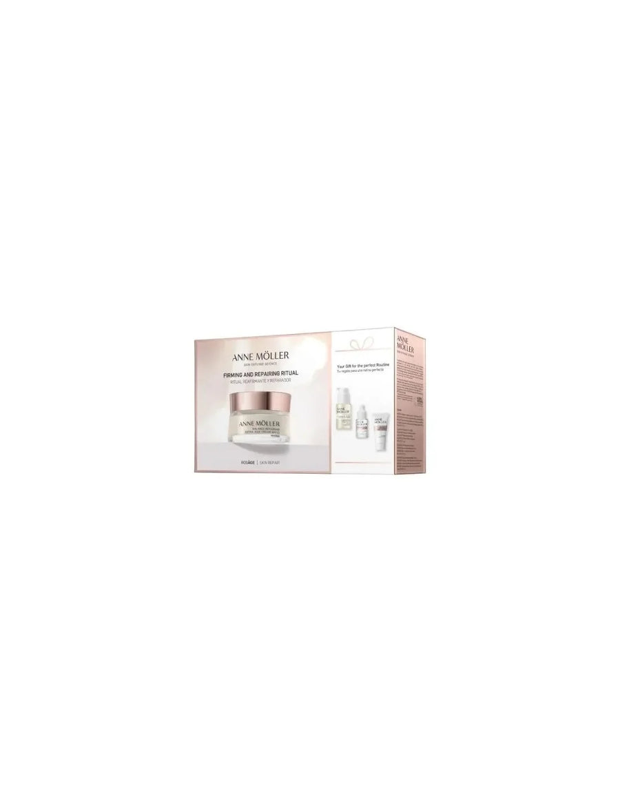 Anne Möller Rosâge crema Extra Rica Reparadora Reequilibrante Spf15 cofanetto 4 pz
