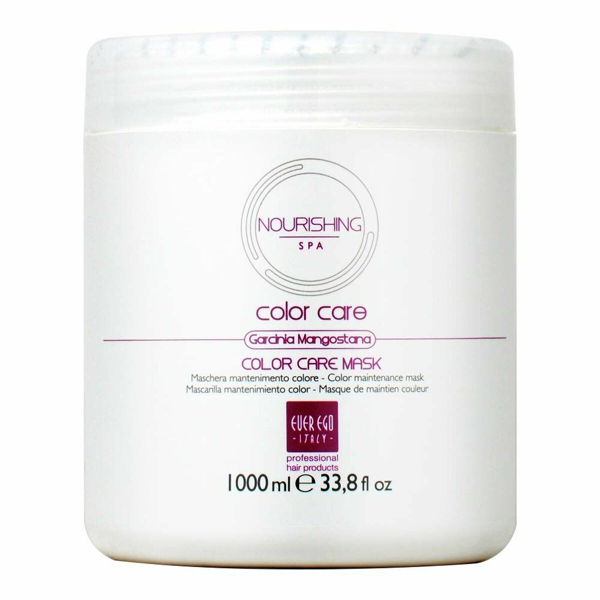 Maschera per capelli Nutriente Spa Color Care Everego Nutriente Spa Color Care (1000 ml) (1000 ml)-0