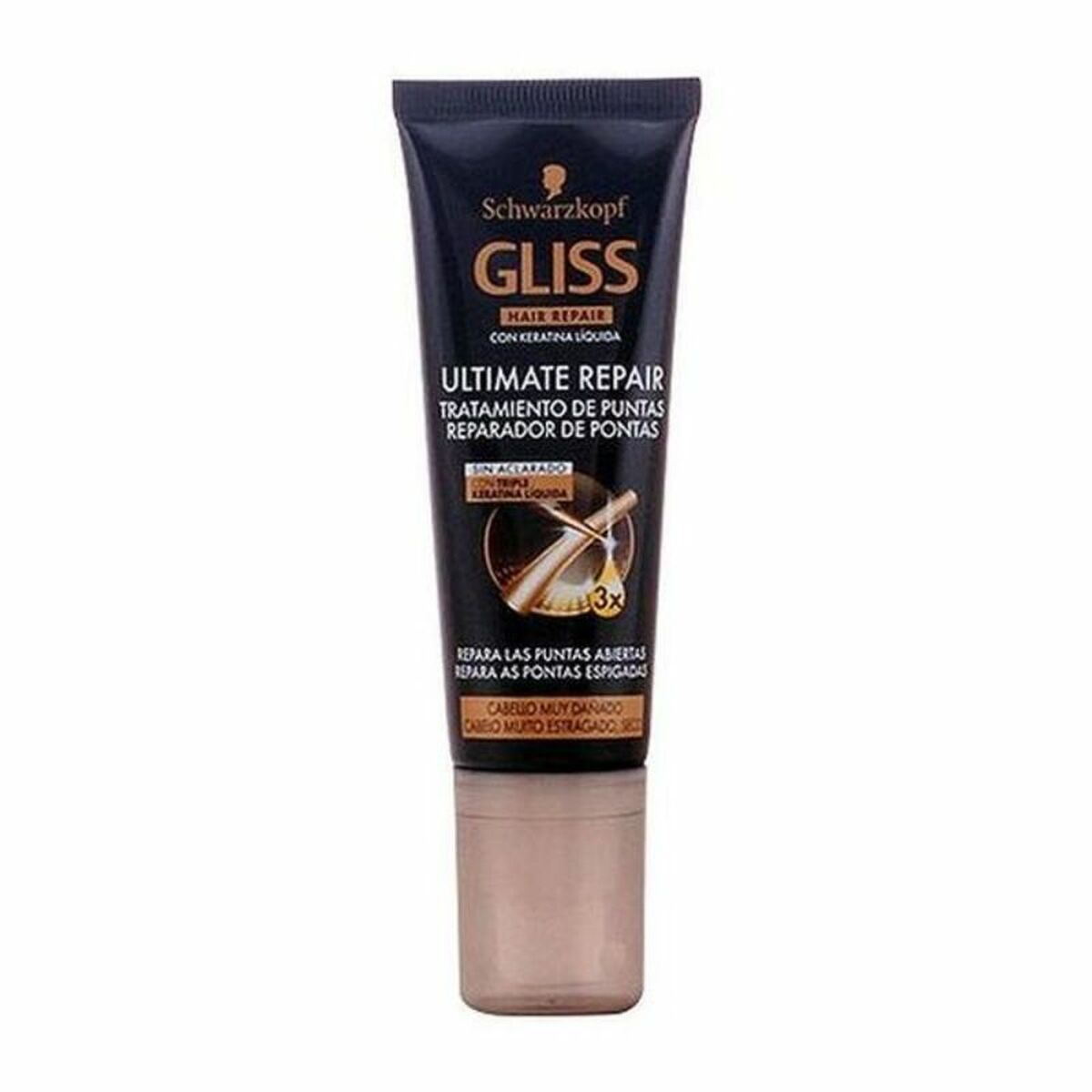 Rigeneratore per stecche Gliss Ultimate Repair Schwarzkopf Gliss Ultimate Repair 50 ml-0