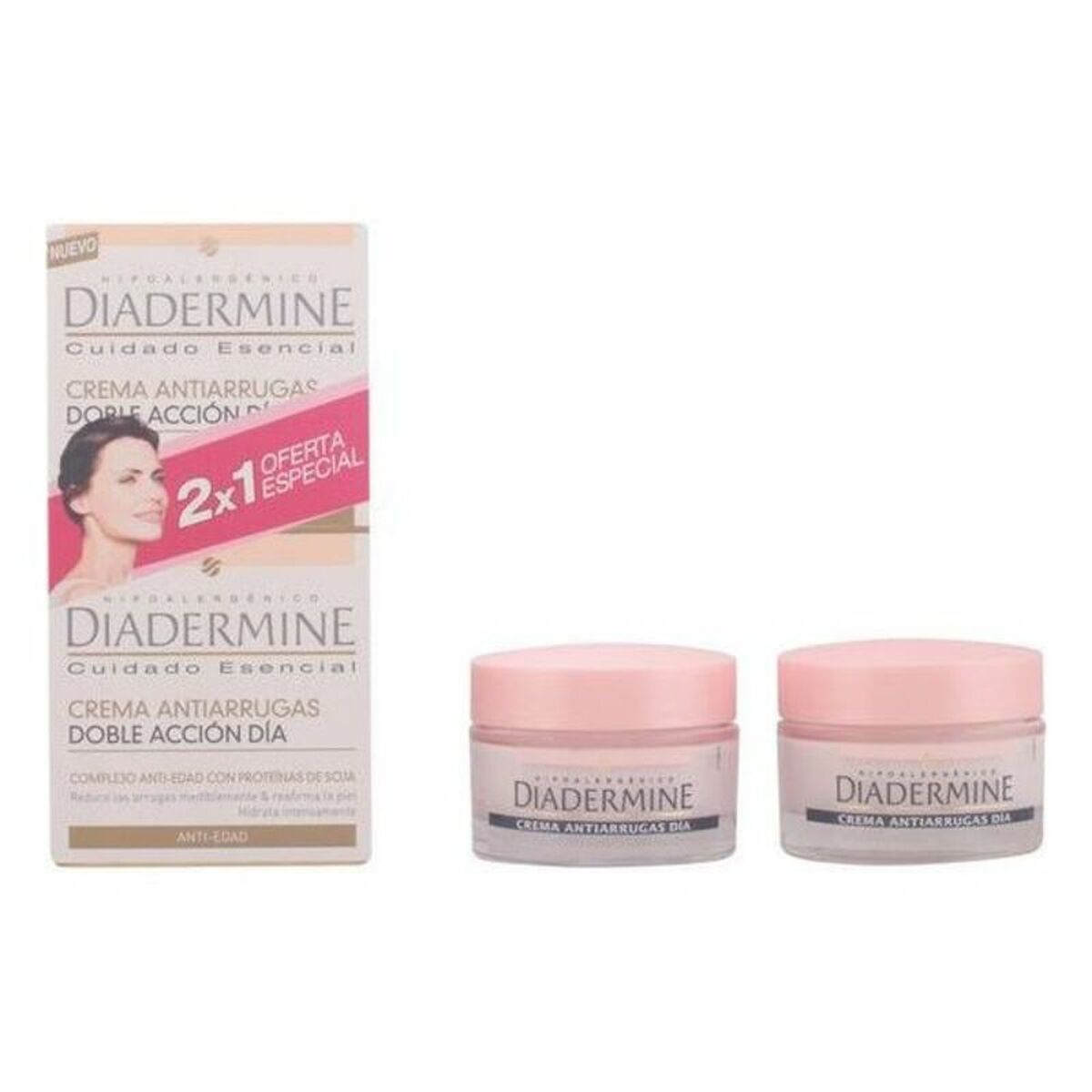 Set Cosmetice Femei Diadermine Crema Antirid 2 Piese-0