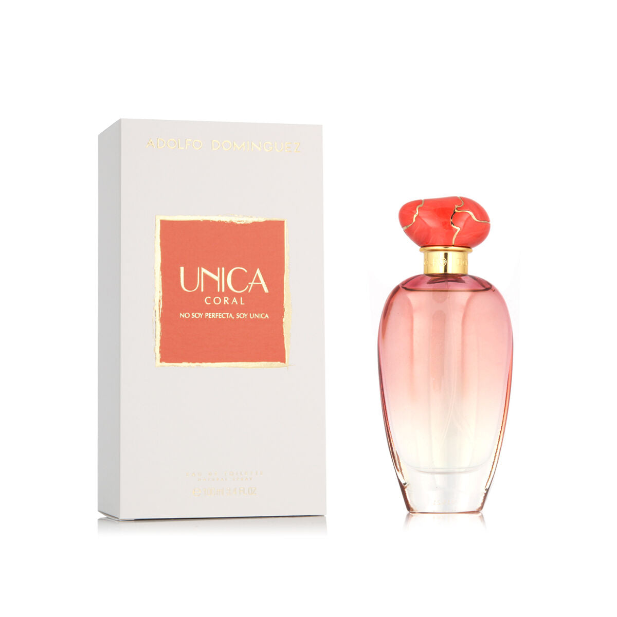 Damenparfüm Adolfo Dominguez Unica Coral EDT 100 ml-0