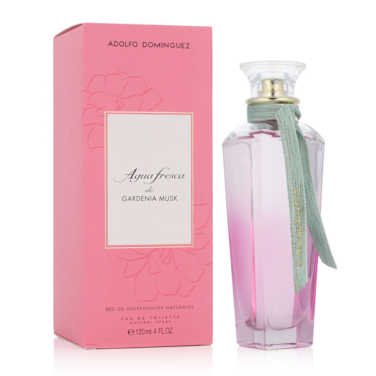 Profumo Donna Adolfo Dominguez Agua Fresca de Gardenia Musk EDT EDT 120 ml-0