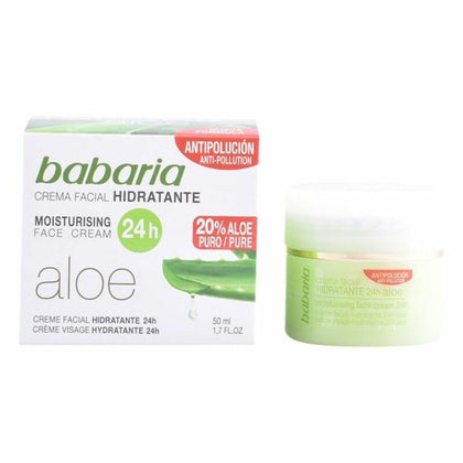 Crema Viso Nutriente Aloe Vera Babaria Aloe Vera (50 ml) 50 ml