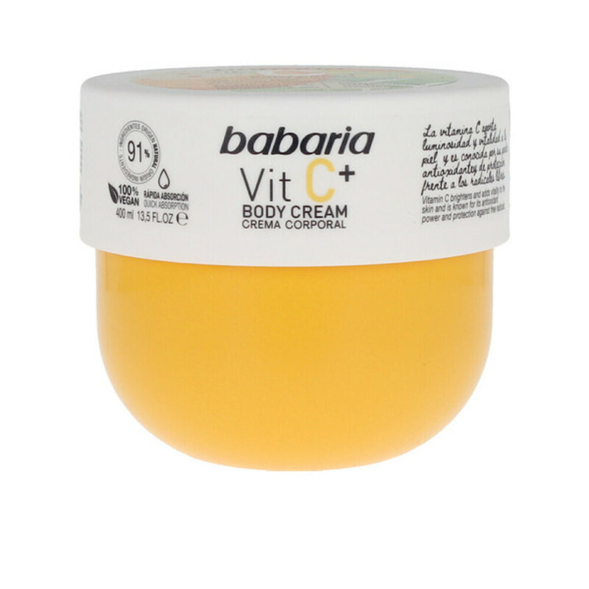 Körpercreme Babaria Vitamin C 400 ml-0