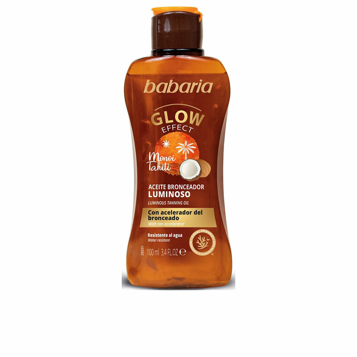Tanning Oil Babaria Monoi Tahiti 100 ml (100 ml)-0