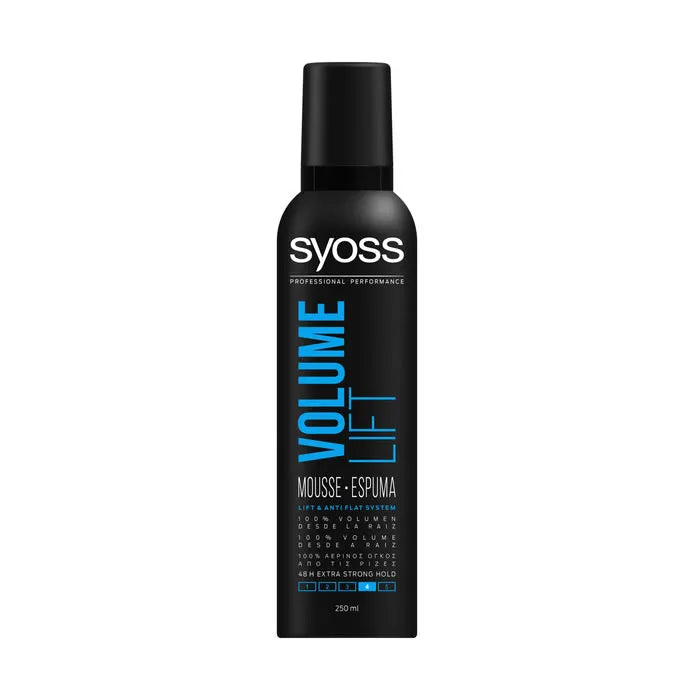 Syoss Foam Hair Volume Lift Anti Flat System 250 ml