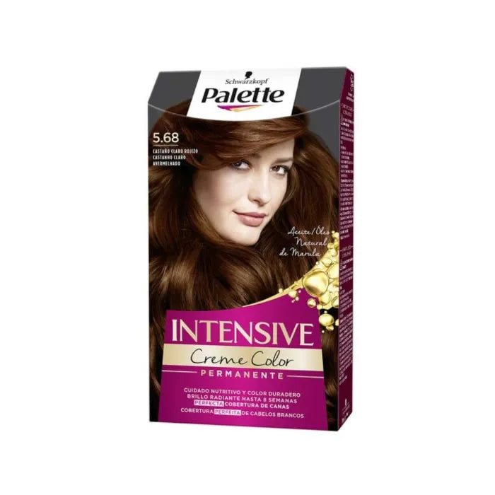 Schwarzkopf Palette Intensive crema Color Tint 5,68 Light Reddish Brown