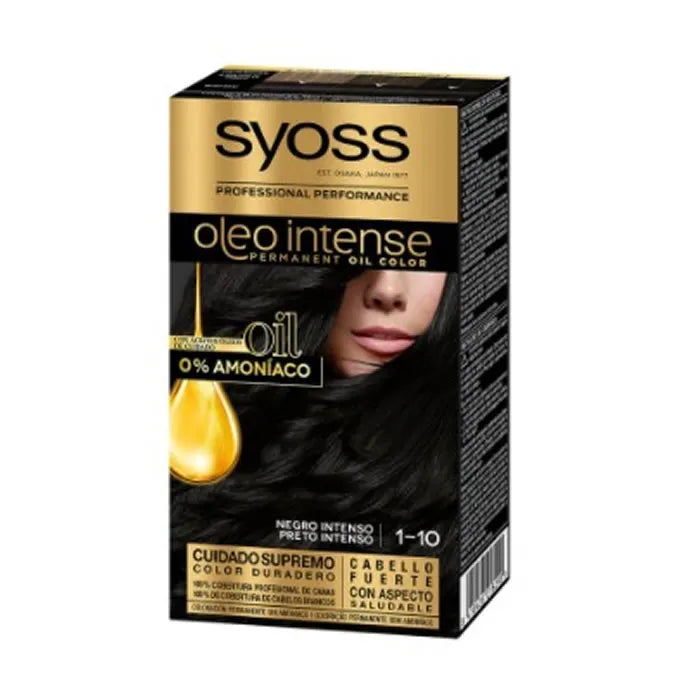 Syoss Oleo Intense colorazione permanente 1-10 Deep Black