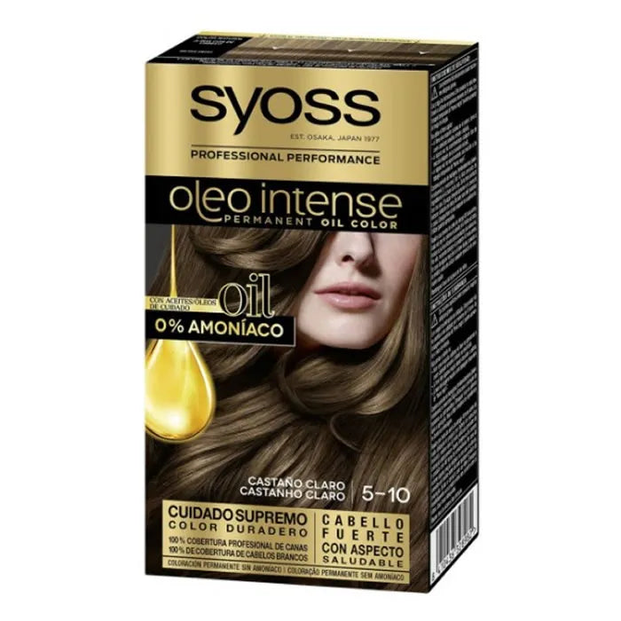 Syoss Oleo Intense colorazione permanente 5-10 Light Brown