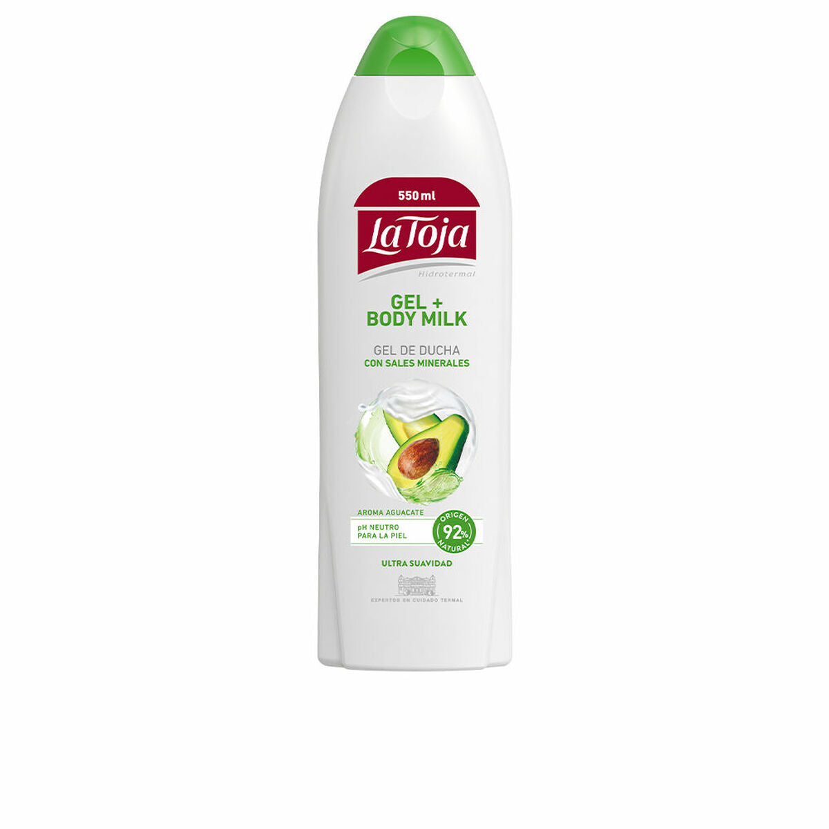 Gel Doccia La Toja Gel + Latte Corpo Avocado (550 ml)-0