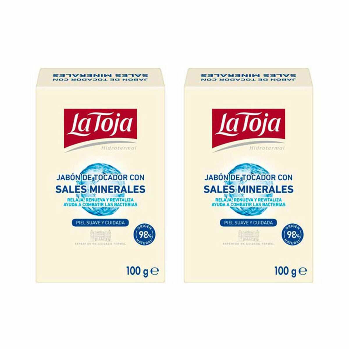 Hand Soap La Toja HIDROTERMAL 100 g 2 Units-0