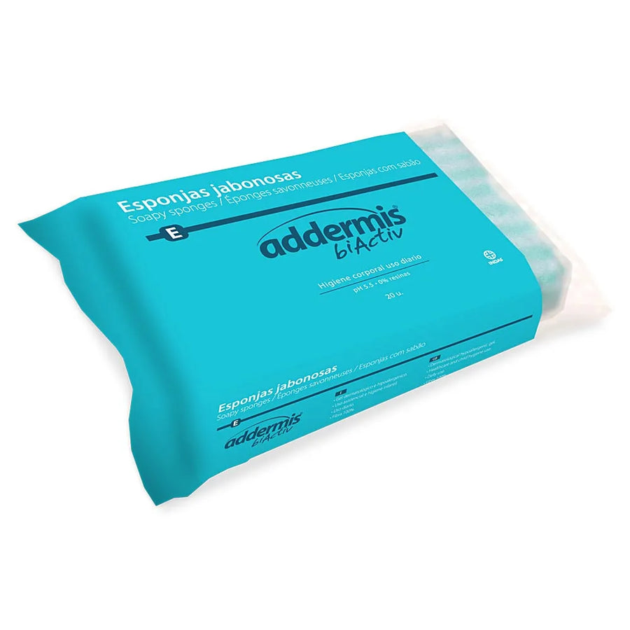 Indasec Addermis Biactiv Spugna Insaponata 20 unità