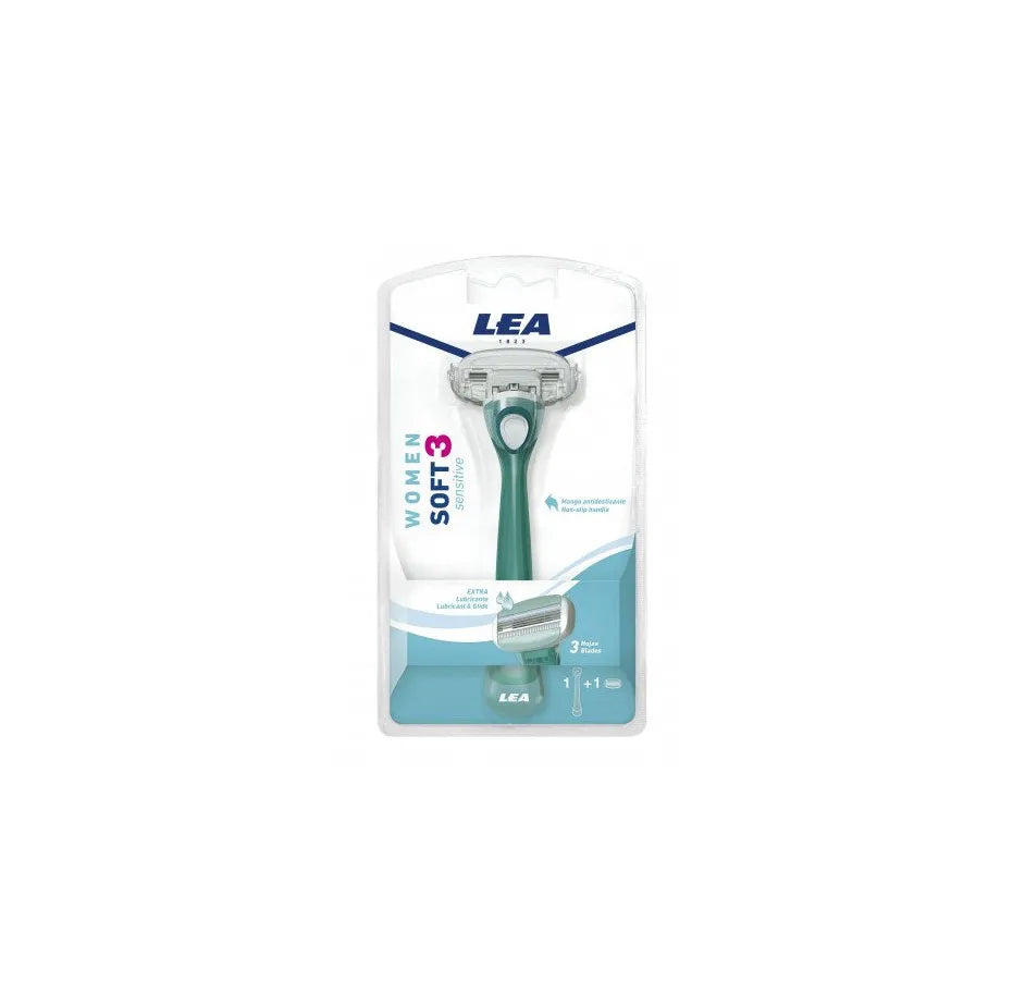 Lea Maquinilla Woman Soft 3 Sensitive 1 pz
