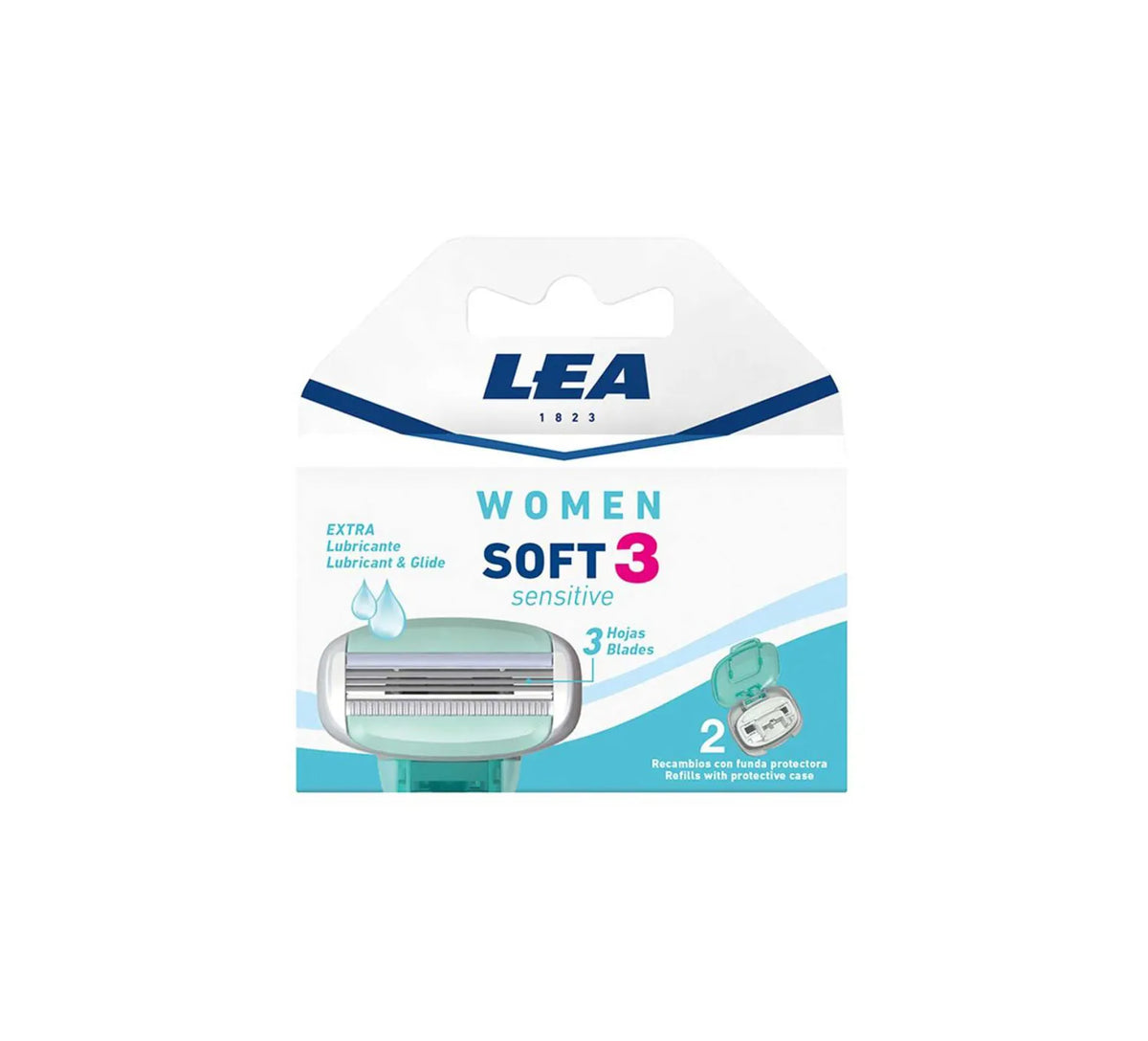 Lea Recambios Woman Soft3 Sensitive 2 pz