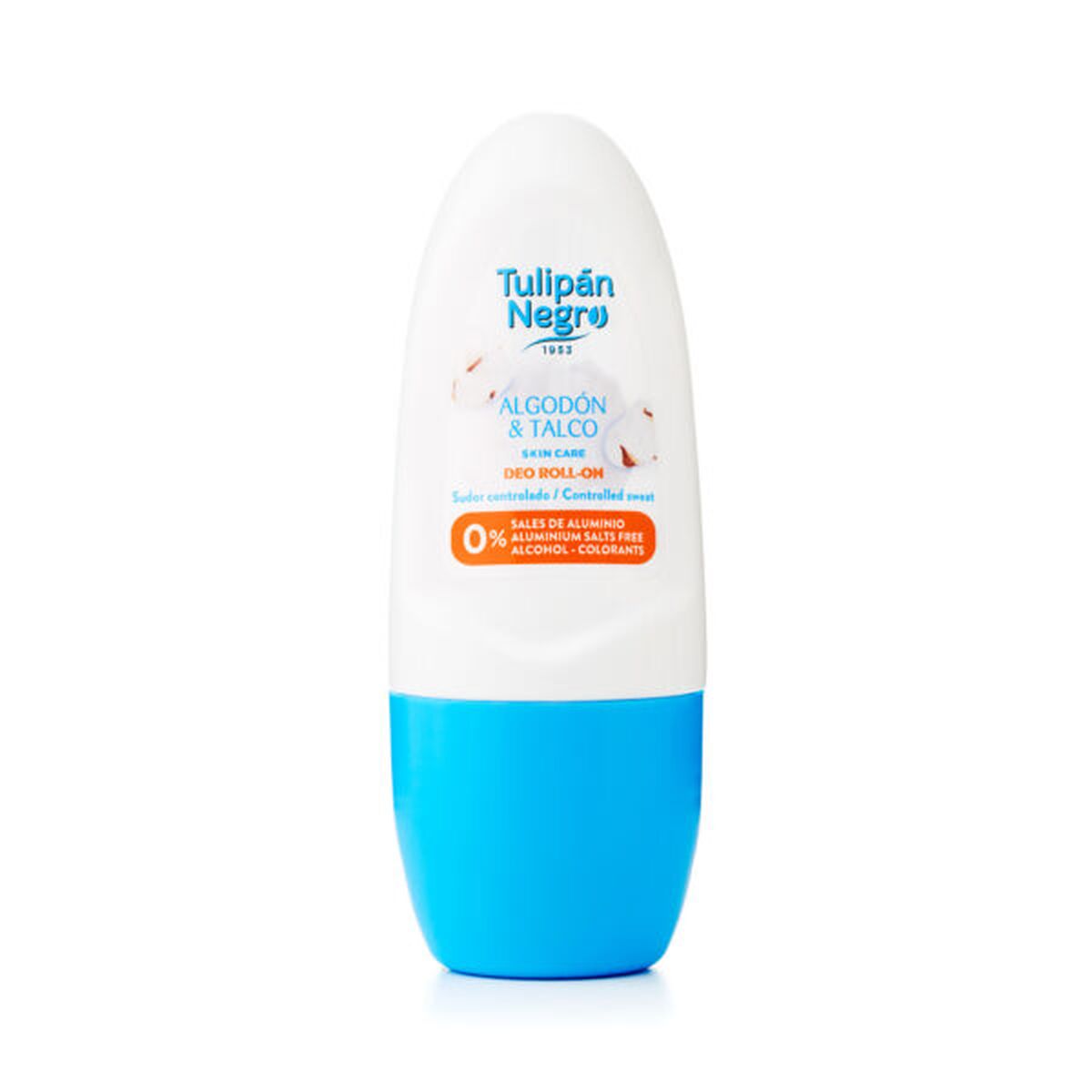Roll-On Deodorant Tulipán Negro Algodon & Talco 50 ml-0