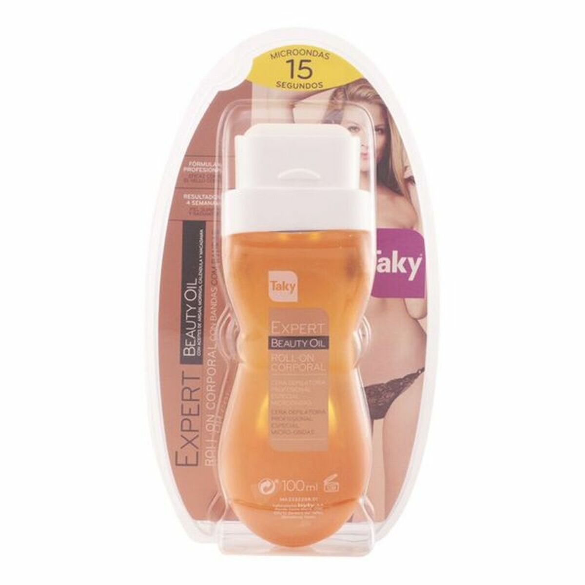 Körperenthaarungswachs Taky Expert Con Oro 100 ml-0